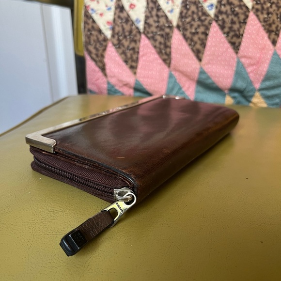 Rudsak Leather Wallet in Walnut Brown - Picture 4 of 10